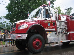 July 4 Huntington Firetruck There Were More Firetrucks, Including This One from Huntington