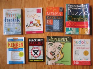 Puzzle Books Some of the Puzzle Books I'm Taking On