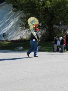 No Tractor Parade is Complete Without a Sousaphone
