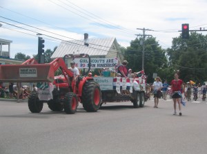 Girl Scout Float
