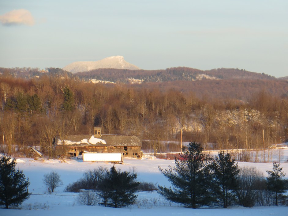 Late day sun on Camel's Hump